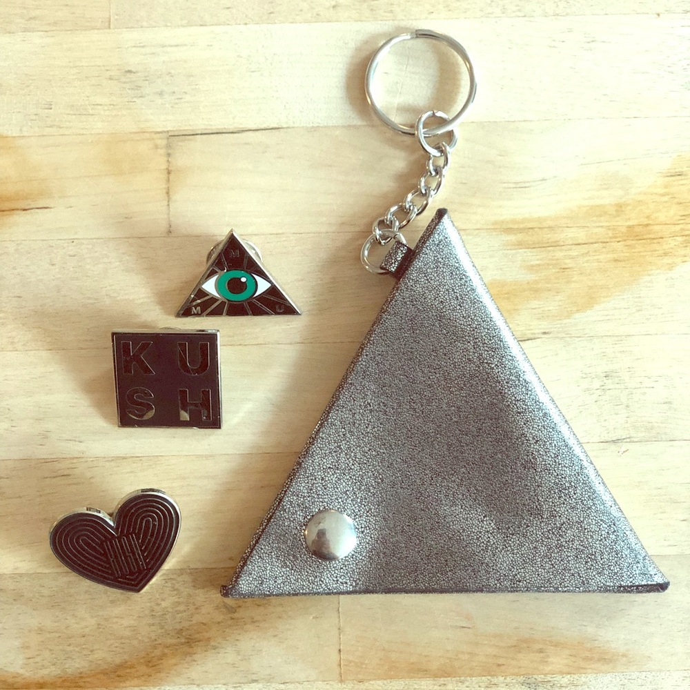 Milk Makeup Pin & Coin Purse Bundle